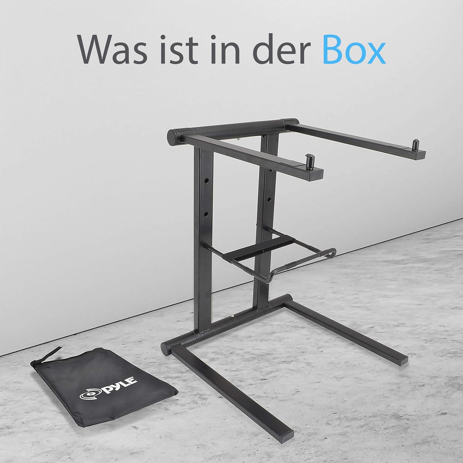 Стійка для ноутбука DJ PYLE Professional Чорний, 259 мм, 248.9 мм, 347.9 мм, фото №7 Стійка для ноутбука DJ PYLE Professional Чорний, 259 мм, 248.9 мм, 347.9 мм, фото №7