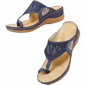 Купить Удобные Шлепанцы Корректор буниона Синий - Фото 1 Удобные Шлепанцы Корректор буниона Синий - Фото 1