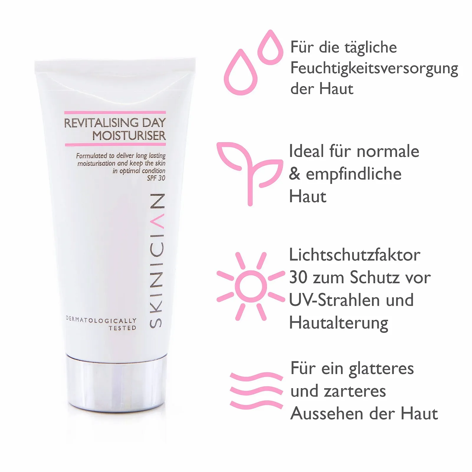 Зволожувальний антивіковий крем для обличчя Revitalising Anti-Aging Face Cream з вітаміном E та SPF 30 50 мл, фото №2 Зволожувальний антивіковий крем для обличчя Revitalising Anti-Aging Face Cream з вітаміном E та SPF 30 50 мл, фото №2