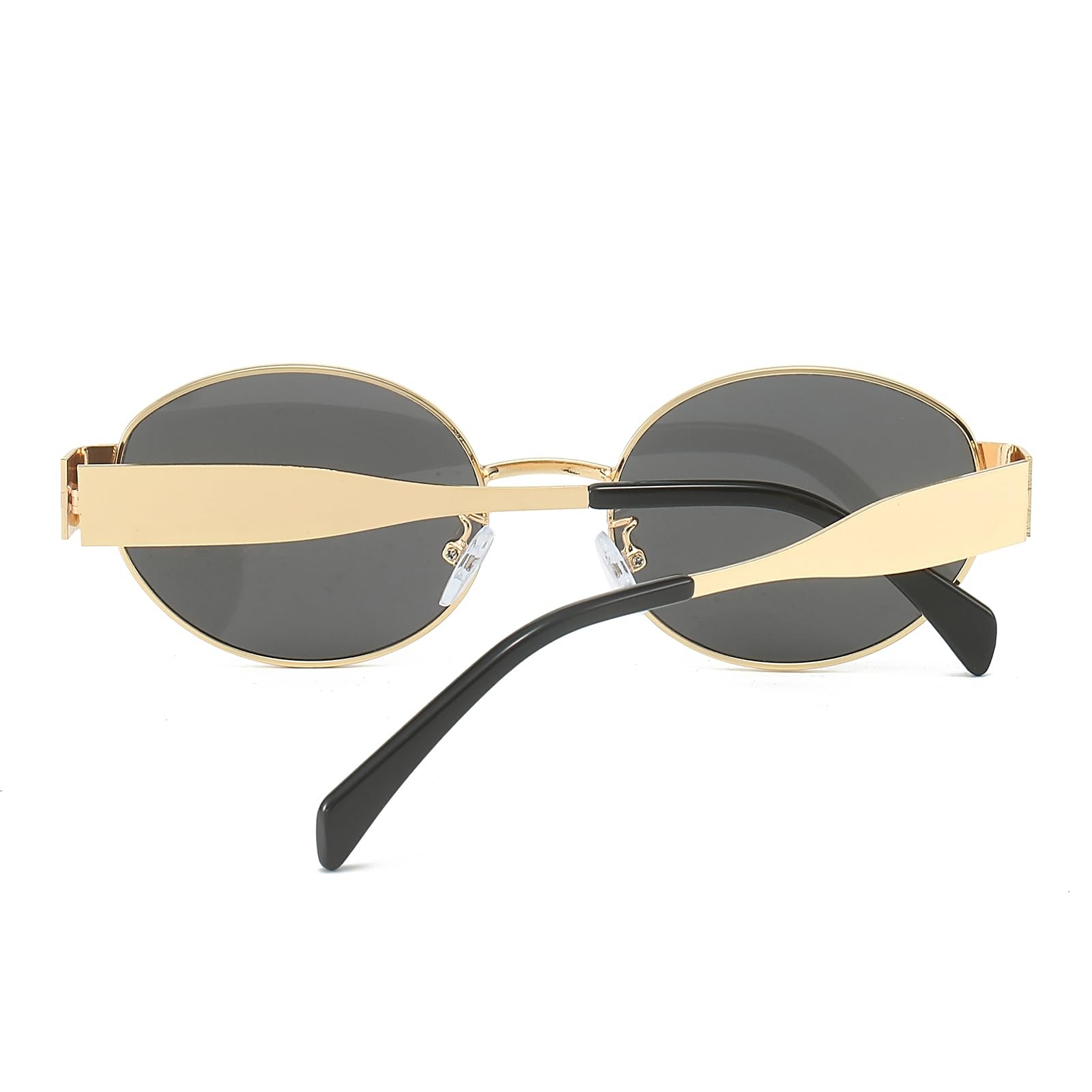 Сонцезахисні окуляри Круглі YUELUQU Вінтажні Класичні Ретро Металева оправа, фото №8 Сонцезахисні окуляри Круглі YUELUQU Вінтажні Класичні Ретро Металева оправа, фото №8