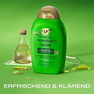 Шампунь OGX Refreshing Scalp+ Rosemary Mint Очищаючий 385 мл synthetic.ua - Фото 1