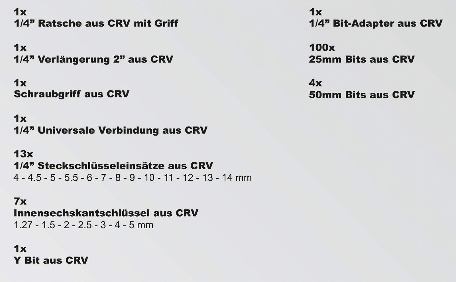 Набор Karcher Socket 130 шт. Хром ванадиевый, фото №6