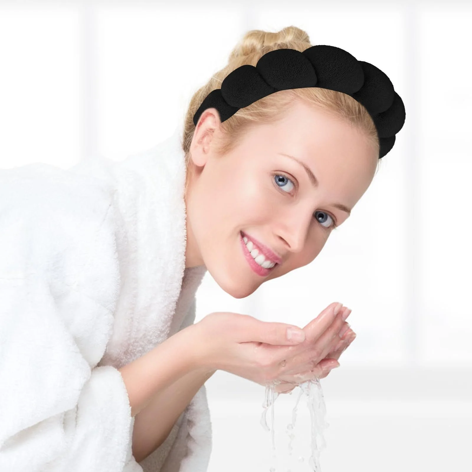 Обруч рожевий та чорний, фото №6