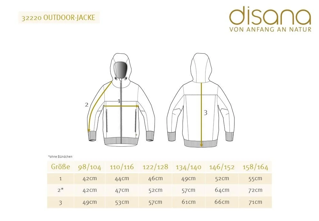 Дитяча куртка з органічної мериносової вовни Disana, унісекс, фото №6 Дитяча куртка з органічної мериносової вовни Disana, унісекс, фото №6