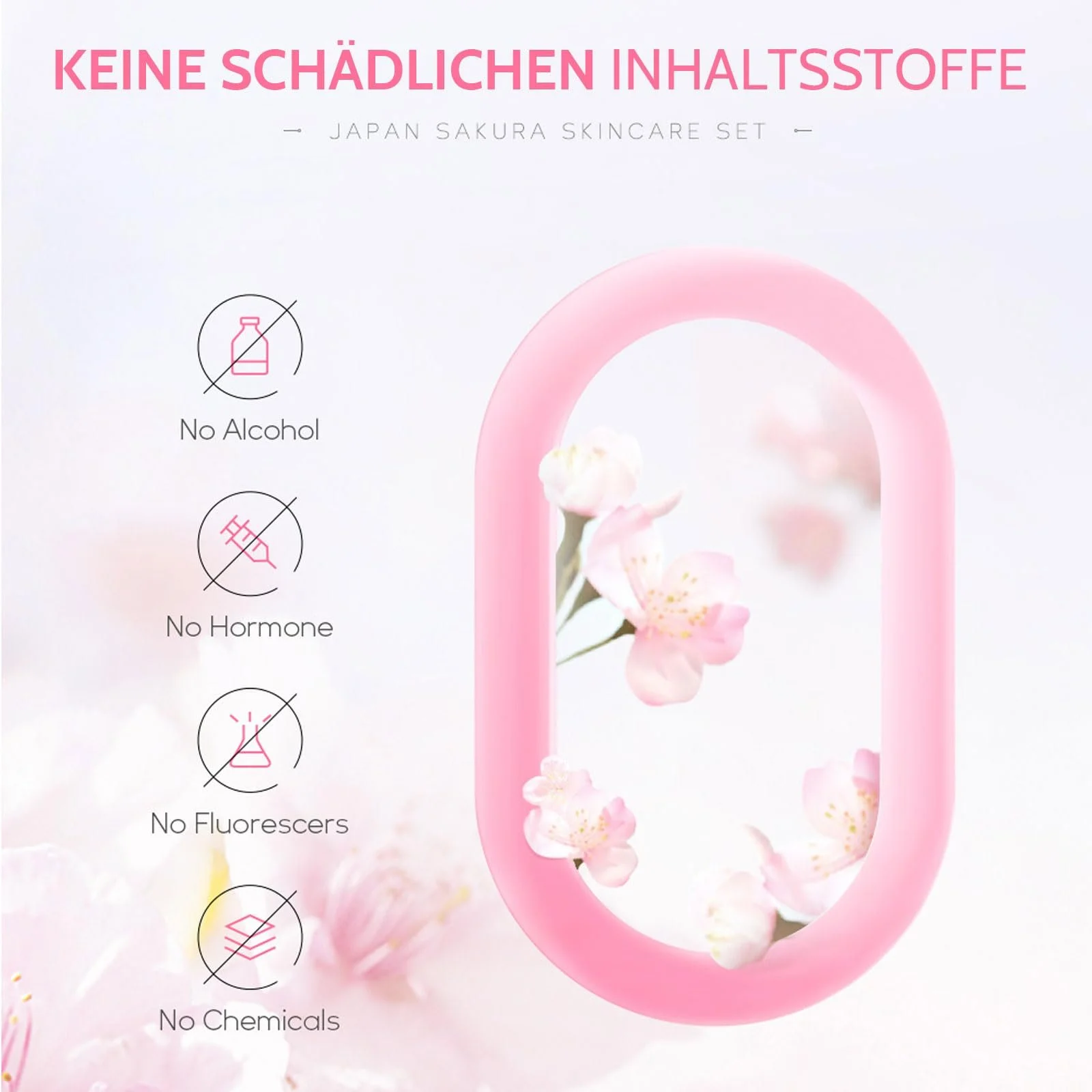 Набір для догляду за обличчям Sakura для жінок, фото №5