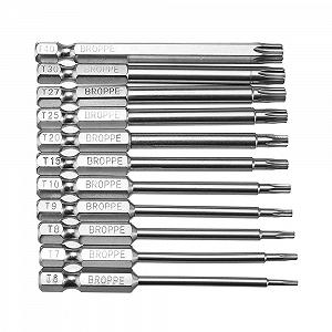 Комплект викруток S2 Stahl Hex Torx 11pcs 75mm - Фото 1