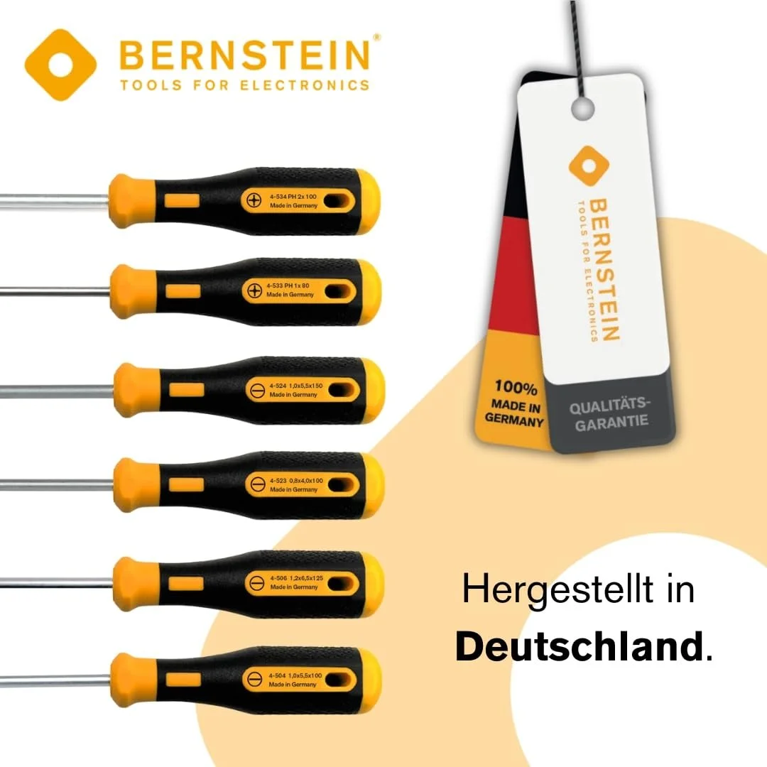 Набір викруток Bernstein Euroline-Power 4-530 6 предметів, фото №4