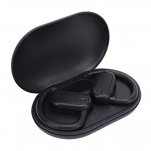 Наушники с голосовым переводчиком 3-в-1, поддержка 144 языков онлайн, беспроводные Bluetooth 5.4 наушники с зарядным кейсом, устройство мгновенного перевода с приложением для деловых поездок Черный - Фото 1