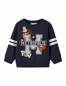 Толстовка NAME IT Nmmjasp Superman Nreg Sweat Unb Wab для мальчиков - Фото 1