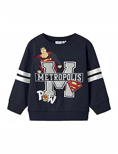 Толстовка NAME IT Nmmjasp Superman Nreg Sweat Unb Wab для хлопчиків - Фото 1