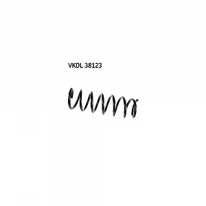 Пружина подвески SKF VKDL 38123, задняя ось - Фото 1