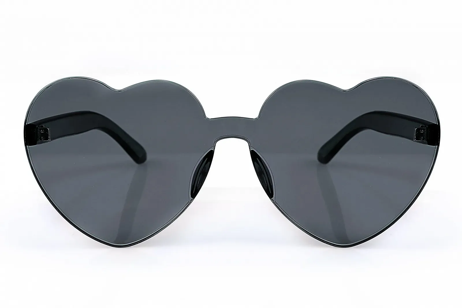 Сонцезахисні окуляри Серцевидні FEISEDY Вінтаж Без оправи, фото №2