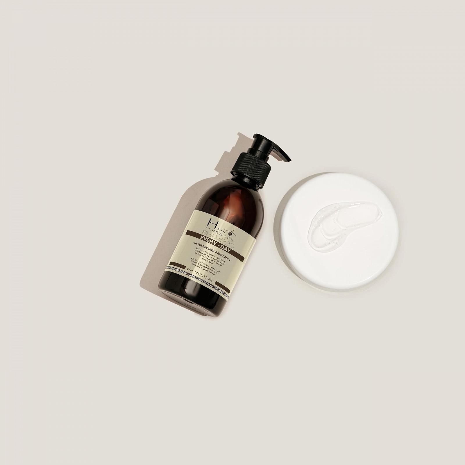 Шампунь Hairfluencer Everyday для ежедневного использования, с натуральными ингредиентами, восстанавливающий все типы повреждений волос, pH 5.5, с пантенолом и глицерином, фото №2