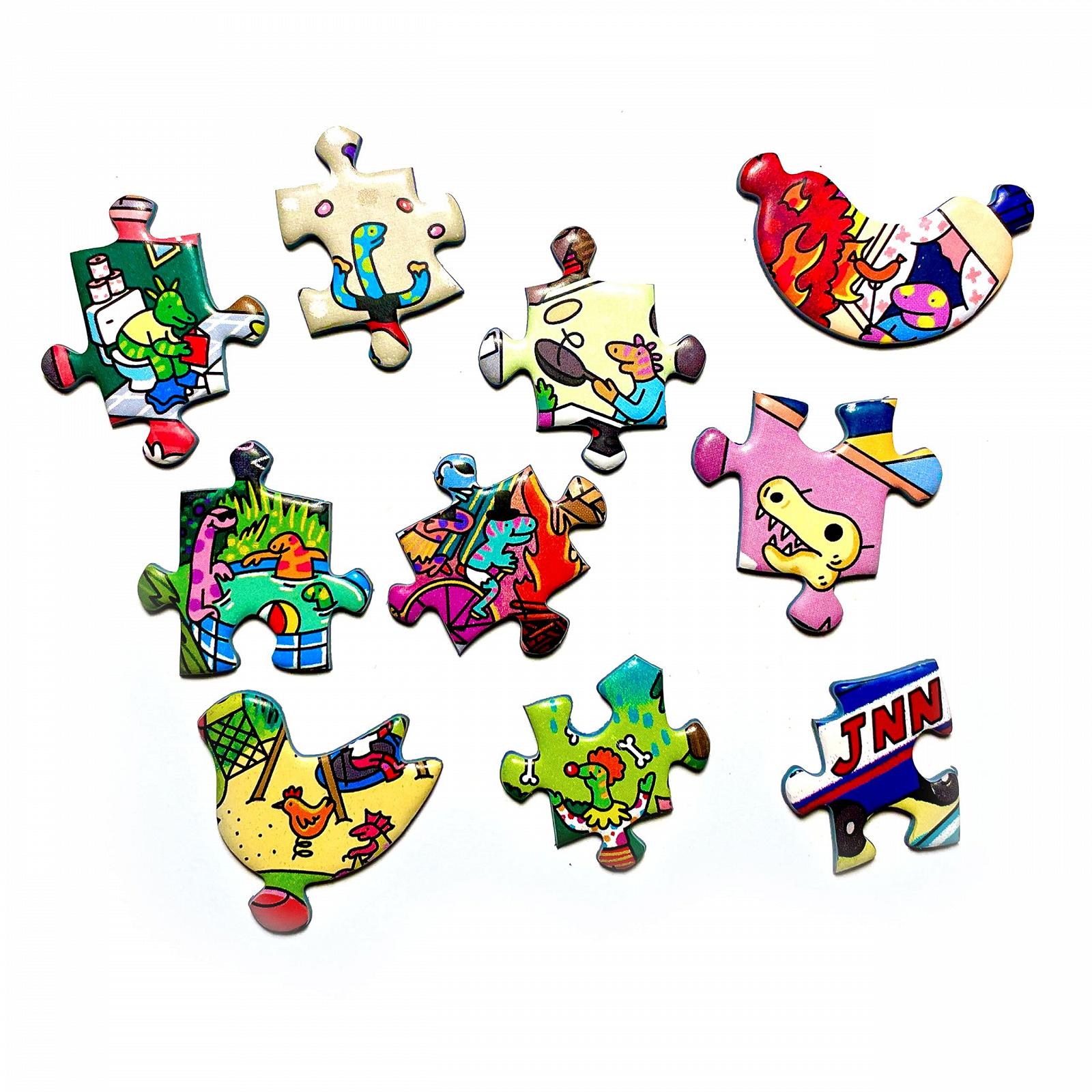 Набор пазлов The Magic Puzzle Company Series Four Big Rock City, The Awakened Artifacts & The Peckish Pirates 3-Pack 1000 деталей, фото №13