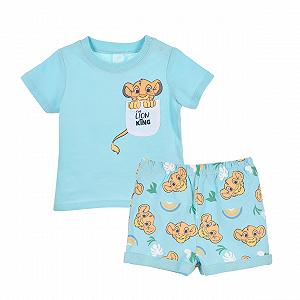 Комплект (футболка и шорты) Disney The Lion King для малышей, пижама из мягкого хлопка, 2 предмета - Фото 1
