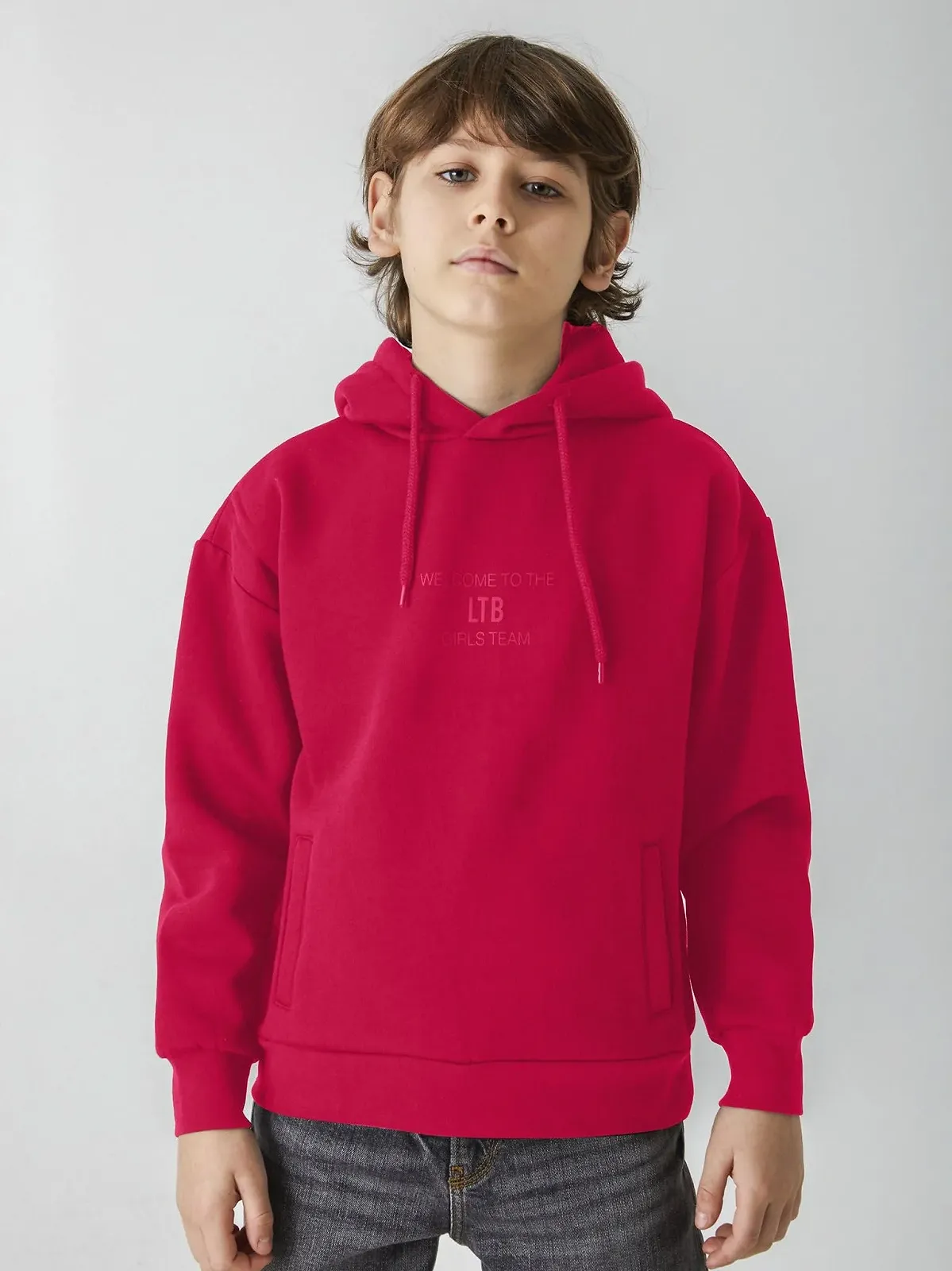 Толстовка LTB Jeans Tebeze для дівчаток, розмір 116 см, рожева, фото №2