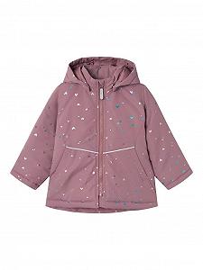 Куртка NAME IT для дівчат Nmfmaxi Glitter Foil коротка - Фото 1