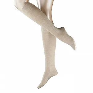 Панчохи FALKE Berlin Sensitive Жіночі, Набір з 3 пар, Льняний Меланж (4549) - Фото 1