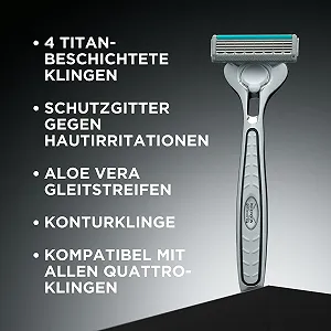 Одноразовая бритва Wilkinson Sword Quattro 7007094P 6 шт synthetic.ua - Фото 1