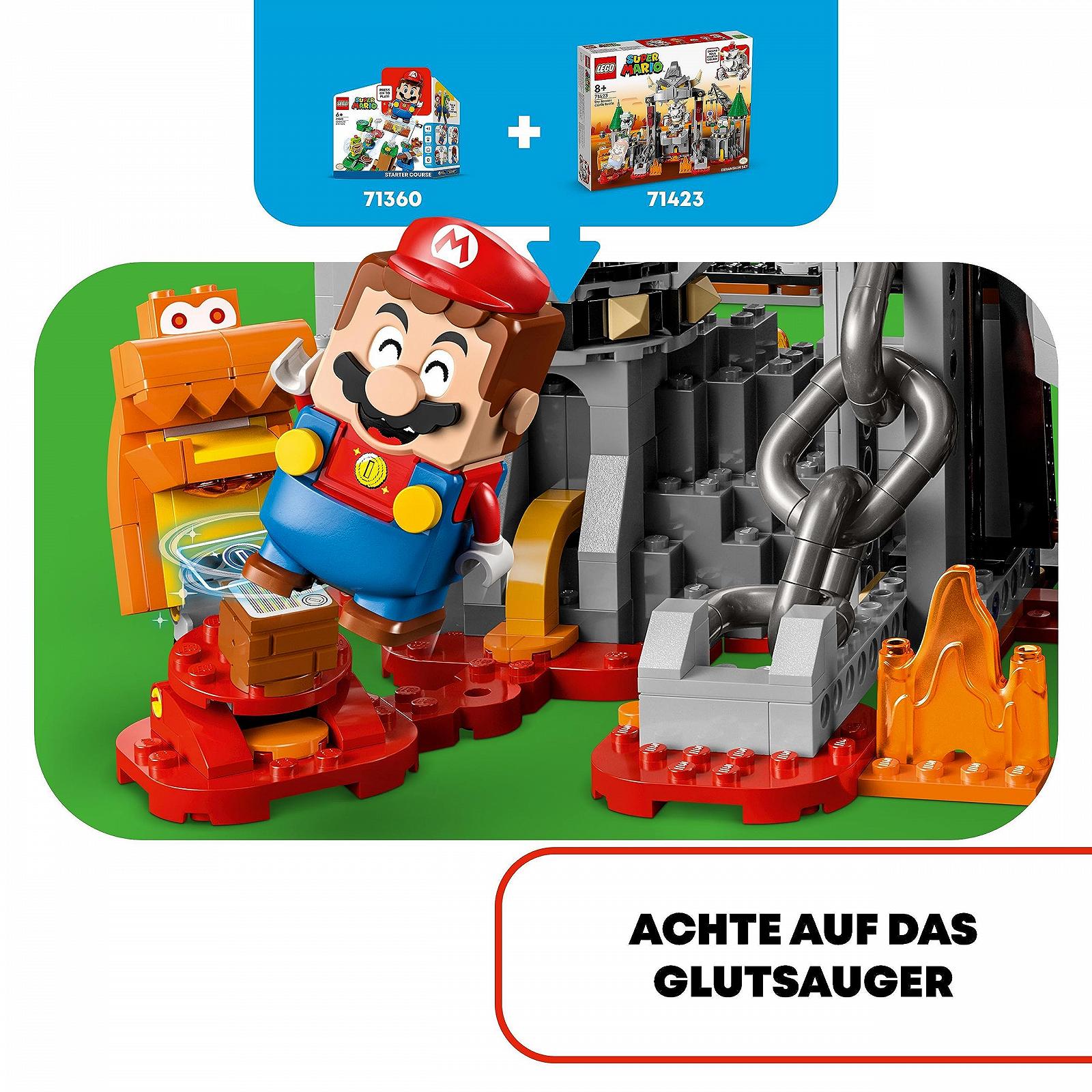 Конструктор LEGO Super Mario Fortress Battle Expansion Set Bone Bowsers 71423, фото №5