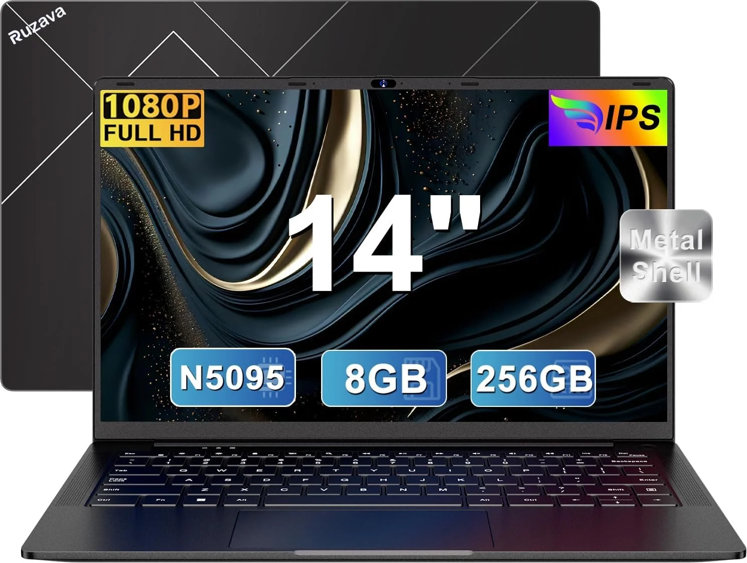 Ноутбук 14" Ruzava RK70 Intel Celeron N5095A RAM 8GB SSD 256GB Windows 11, фото №1