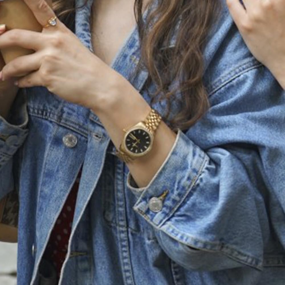 Женские часы Кварцевые Dugena Venetia Stone Сталь Сапфировое стекло Застежка с кнопкой 10 Bar 4461082, Браслет, фото №3