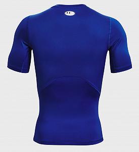 Футболка компресійна UA HG Armour Comp SS синій S/M synthetic.ua - Фото 1