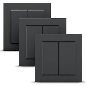 Купити Розумні вимикачі GIRA + Senic Friends of Hue Smart (3шт.) Чорний - Фото 1 Розумні вимикачі GIRA + Senic Friends of Hue Smart (3шт.) Чорний - Фото 1