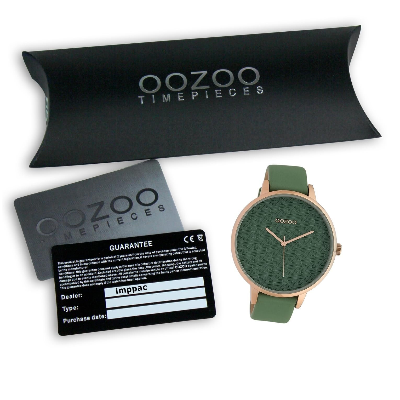 Модные женские часы Oozoo с кожаным ремешком Quartz Classic 45 мм, фото №4 Модные женские часы Oozoo с кожаным ремешком Quartz Classic 45 мм, фото №4