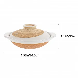 Каструля для запікання BESPORTBLE Ceramic 18 см з кришкою synthetic.ua - Фото 1