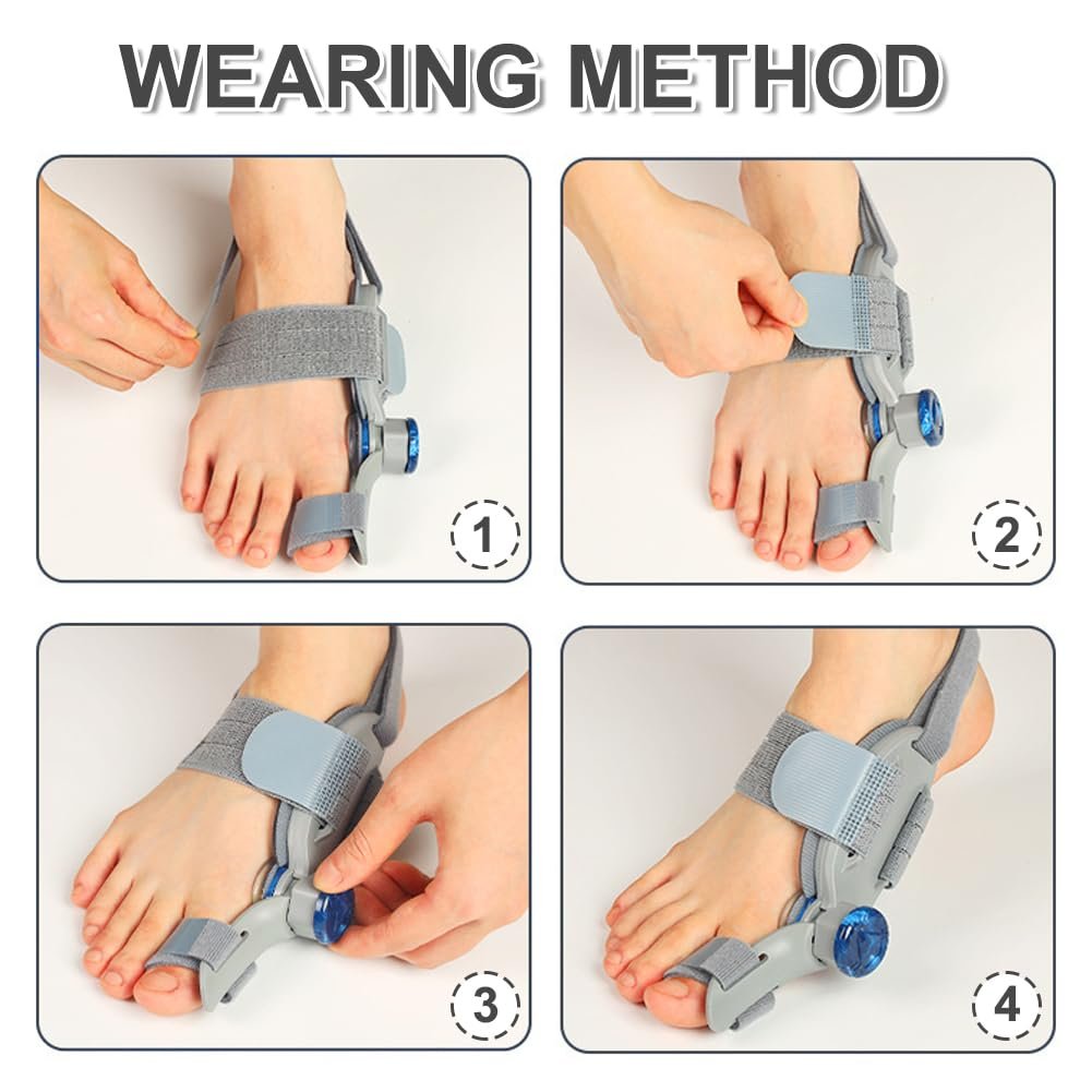 Роздільник для пальців ніг Hallux Valgus Correction Fixation Plate 1 шт., фото №6