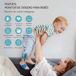 Пульсоксиметр для младенцев Babytone BabyO2 Голубой synthetic.ua - Фото 1