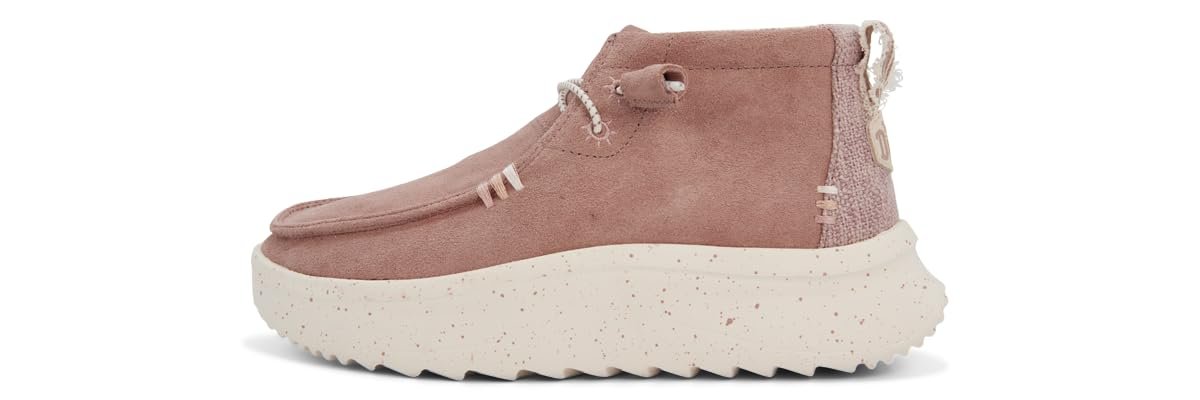 Взуття Hey Dude Wendy Peak Hi Suede Urban Рожевий, фото №1