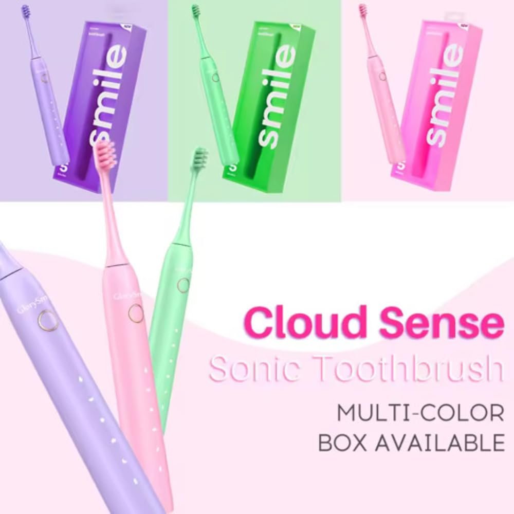 Зубная Щетка Электрическая Smilekit® Sonic 43000 импульсов Фиолетовый, фото №2