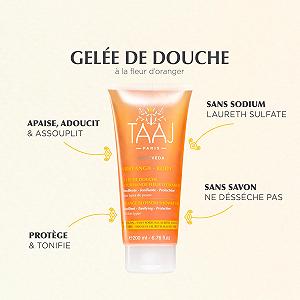 Гель для душа TAAJ Gourmande Orange Blossom укрепляющий и восстанавливающий 2 x 200 мл цена на synthetic.ua - Фото 1 Гель для душа TAAJ Gourmande Orange Blossom укрепляющий и восстанавливающий 2 x 200 мл synthetic.ua - Фото 1