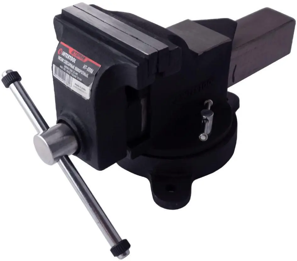 Тіски поворотні Intertool 125 мм Storm, фото №2