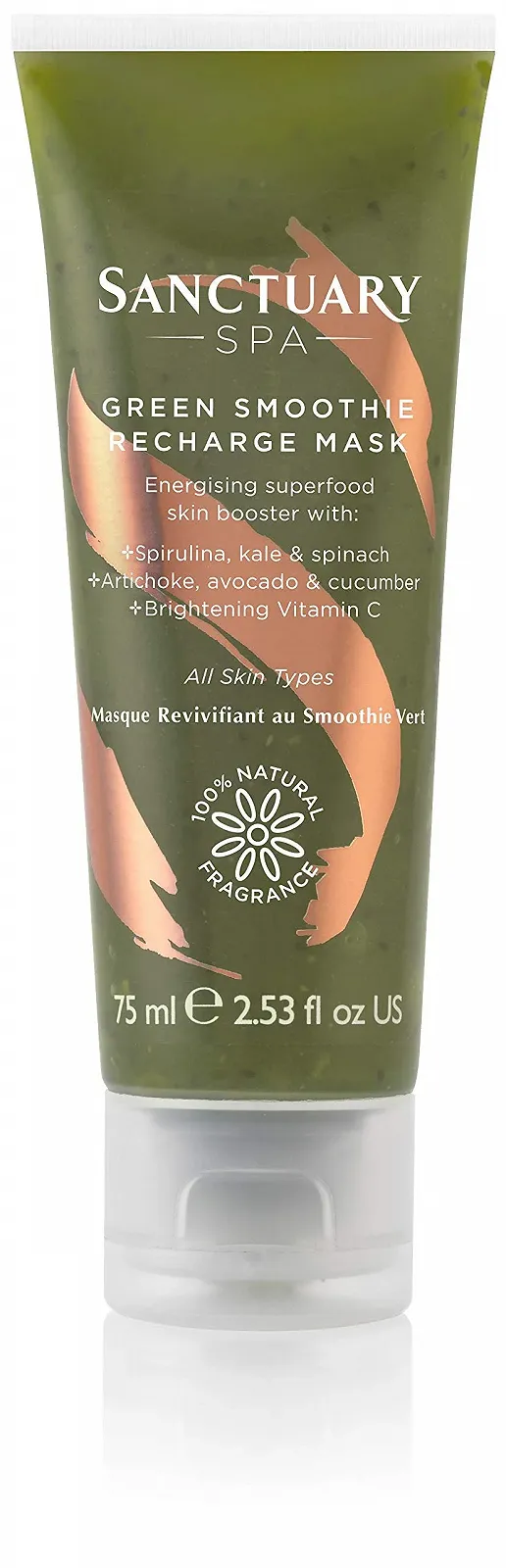 Маска для обличчя Sanctuary Spa Green Smoothie Recharge Vegan Суперфуди, фото №1