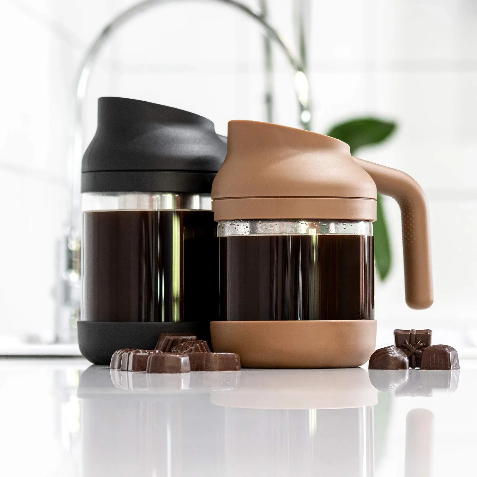 Кавник для холодного приготування Café Olé CBCM-850/BK Скло, Чорний, фото №3