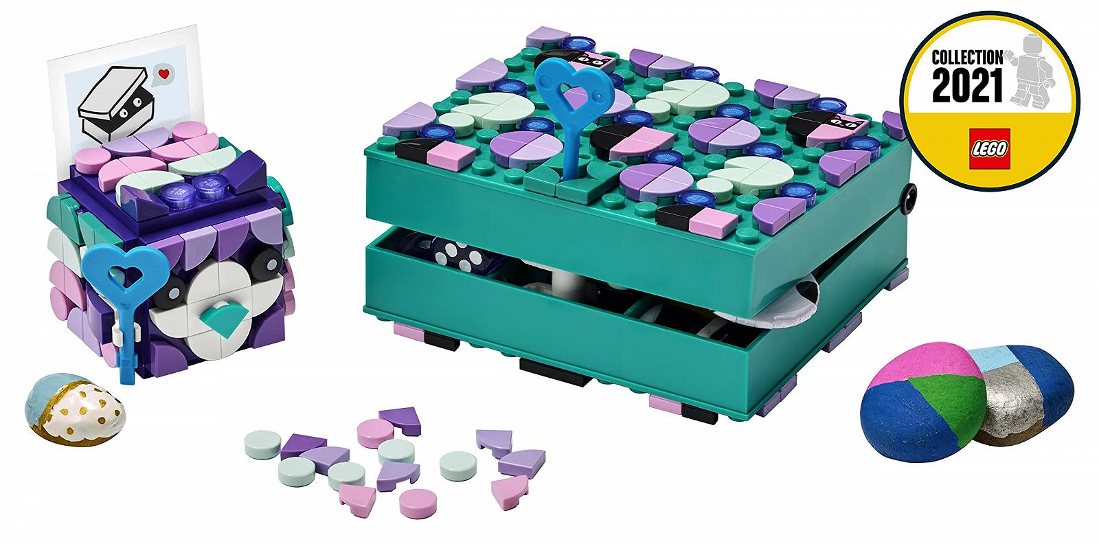 Набор LEGO Dots 41925 секретная шкатулка с держателем для ключей для комнаты, фото №4