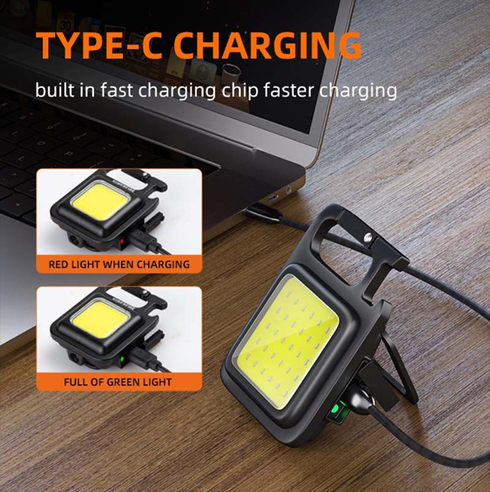 Фонарик мини универсальный аккумуляторный MX16 SuperFire 600 Lumen IP44, фото №6