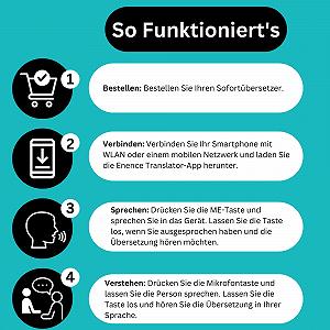 Миттєвий Перекладач Enence Original, Muama Перекладач Двосторонній synthetic.ua - Фото 1