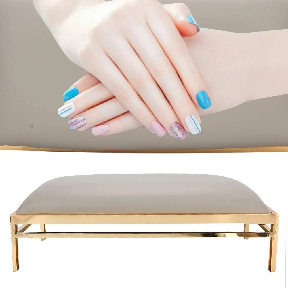 Подставка для рук для маникюра из искусственной кожи Серый, фото №4