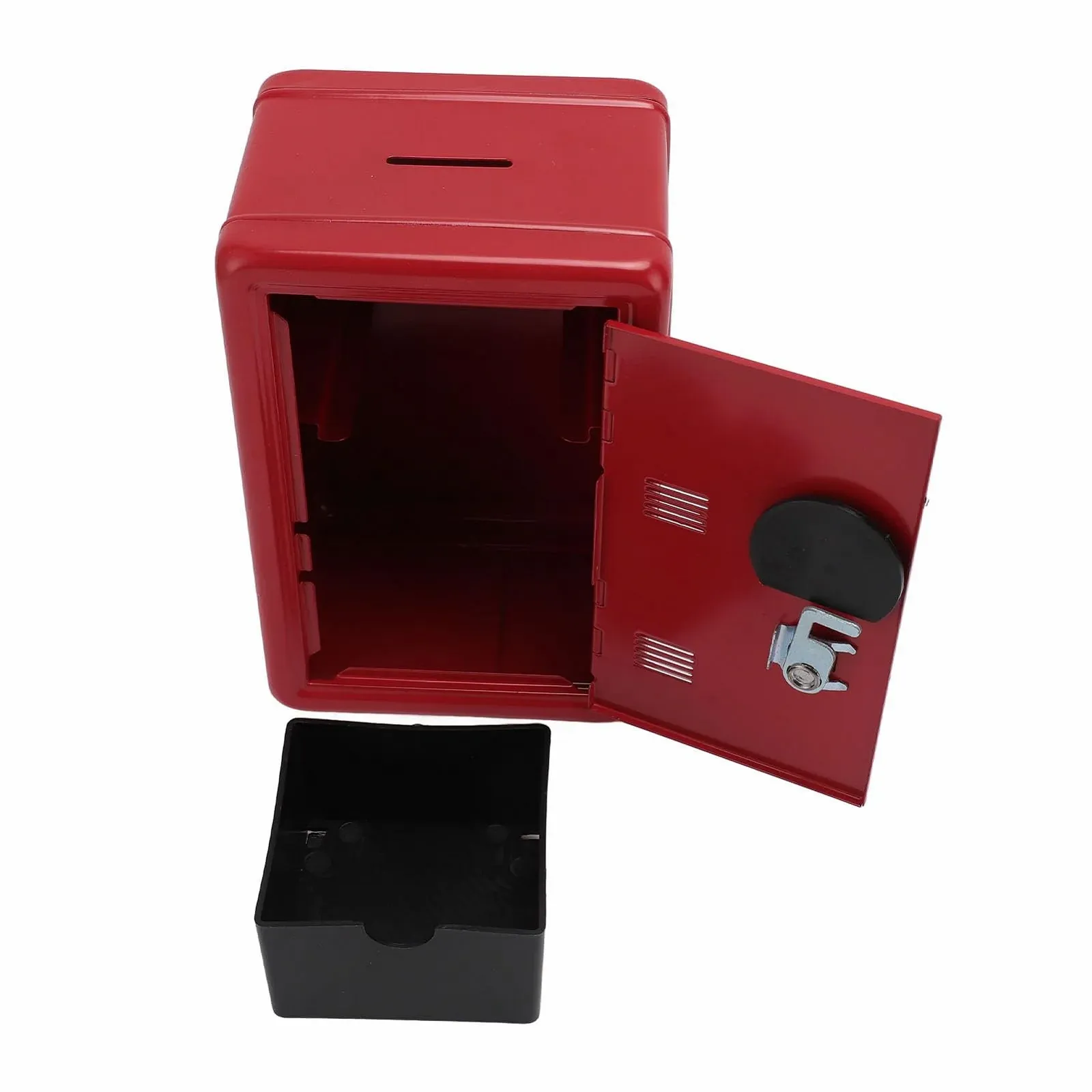 Міні-сейф Tnfeeon скарбничка-словник металева з ключем, фото №3