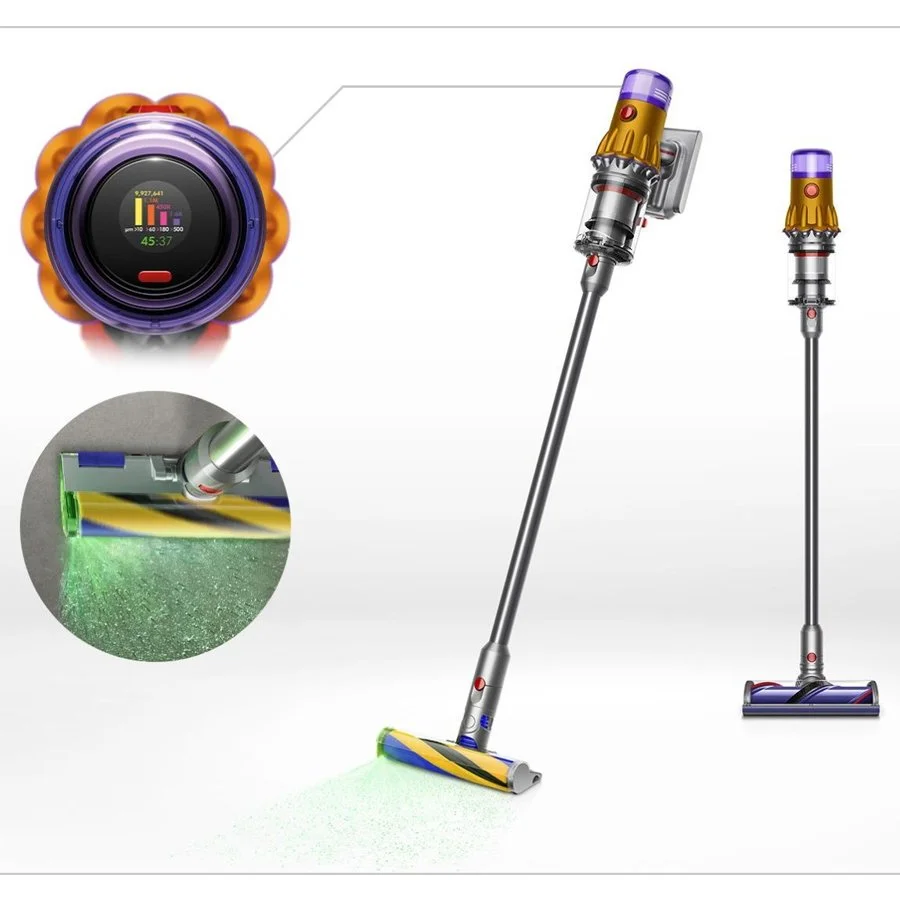 Аккумуляторный пылесос Dyson V12 Detect Slim Absolute (Original) (394167-01), фото №2 Аккумуляторный пылесос Dyson V12 Detect Slim Absolute (Original) (394167-01), фото №2