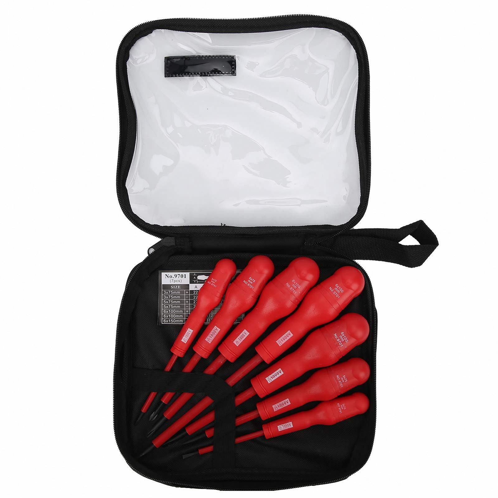 Набір викруток Electrician 8 шт. ізольовані 1000V професійний, фото №2 Набір викруток Electrician 8 шт. ізольовані 1000V професійний, фото №2