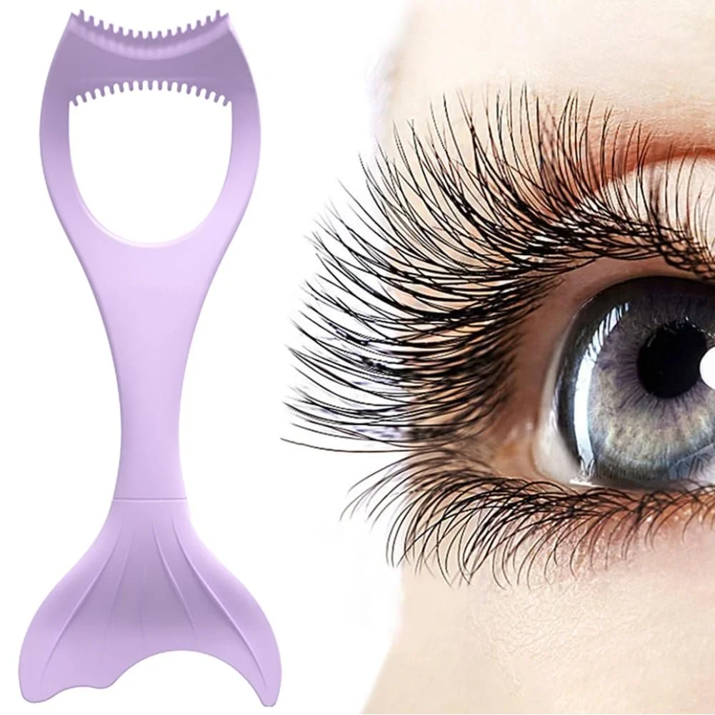 Многофункциональный, трафарет для подводки глаз изогнутый, силиконовый., фото №7