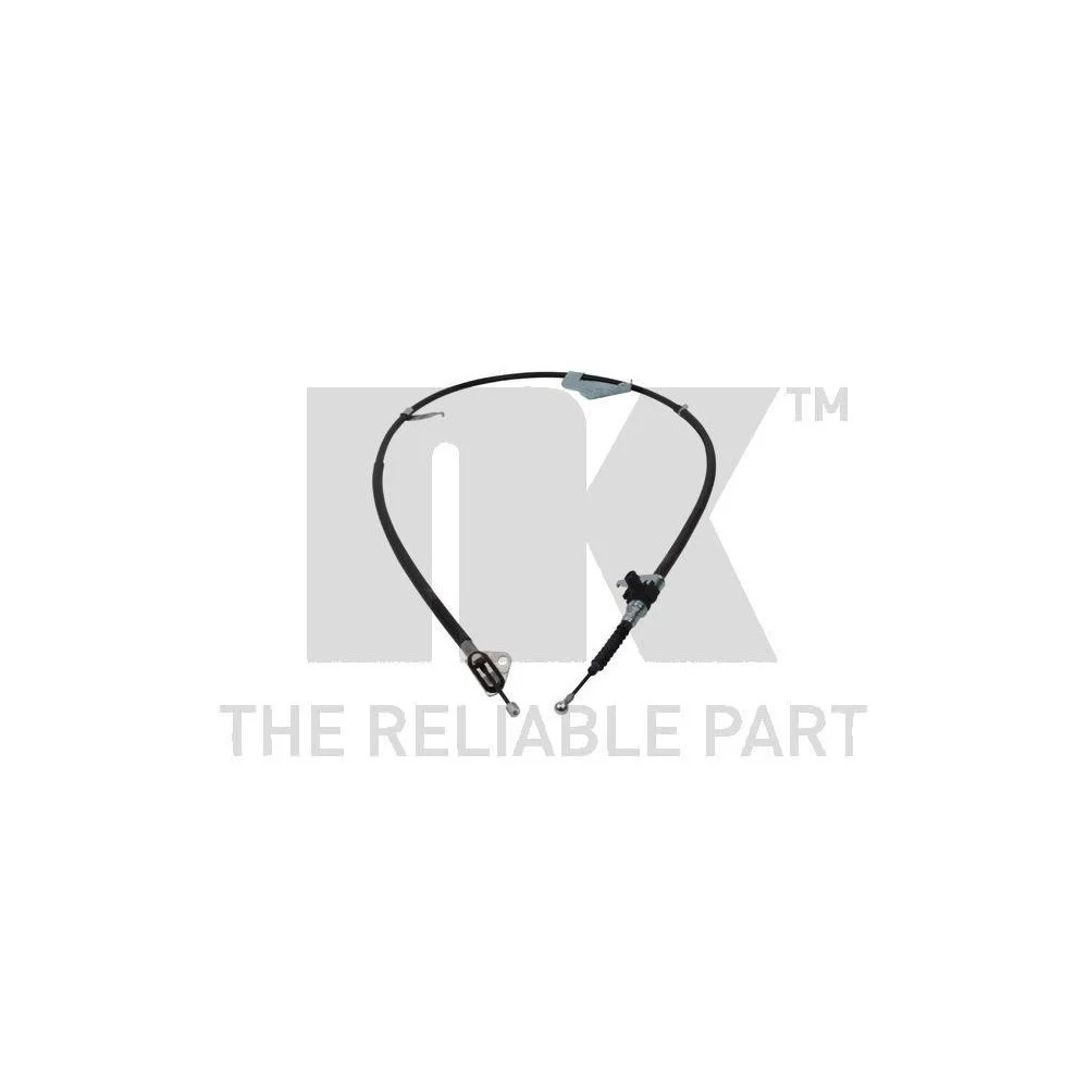 Трос стоянкового гальма NK 9045212 для TOYOTA правий, фото №1