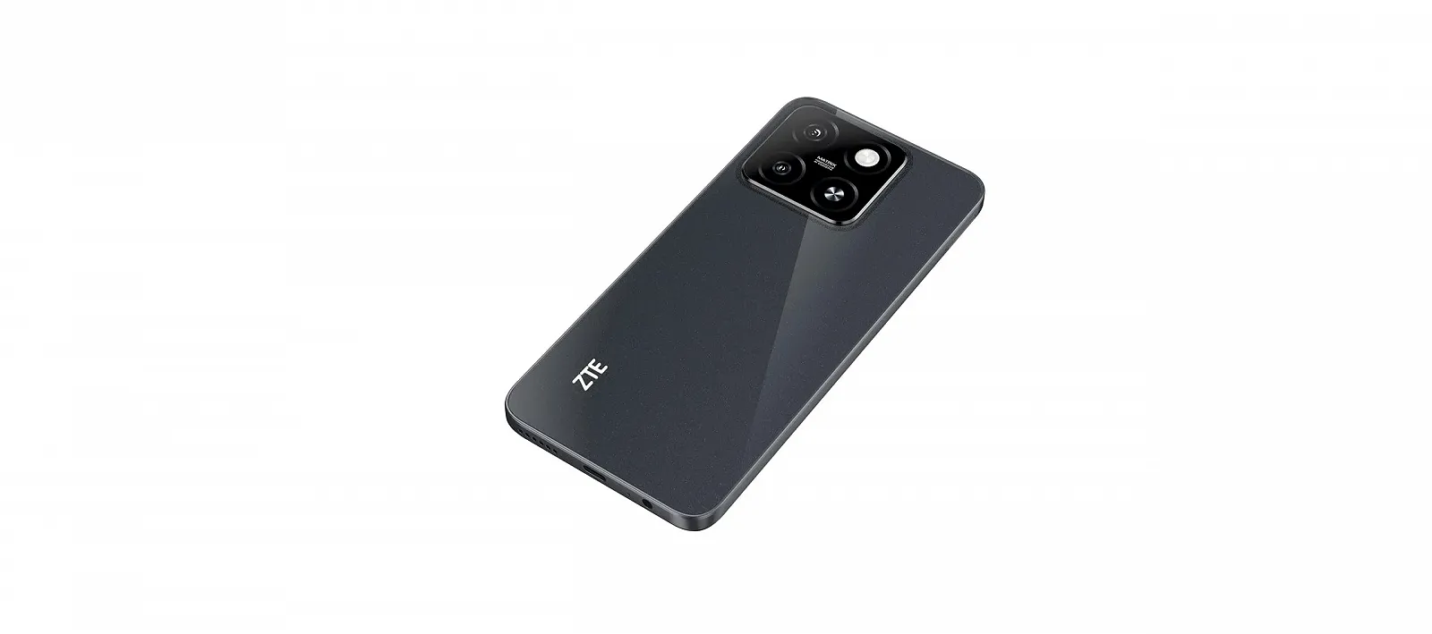 Смартфон ZTE Blade A55 Android 14 6.75 дюймов HD+ 4G LTE 4ГБ RAM 64ГБ 13MP AI + 8MP Front Dual SIM 2024 Black, фото №4