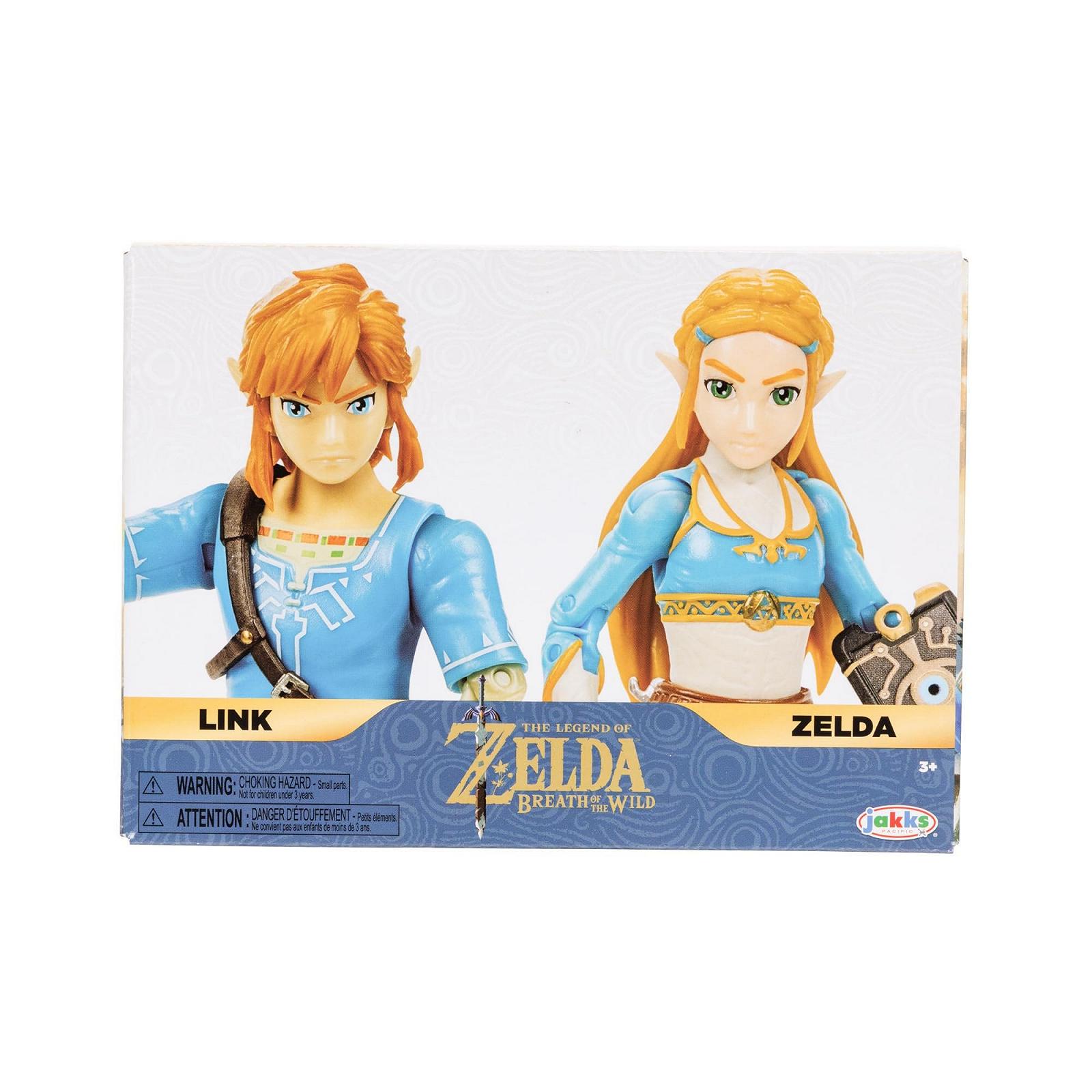 Фигурка Nintendo The Legend of Zelda Link и Zelda, 11 см, фото №7