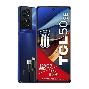 Смартфон TCL 50SE 6.78" FHD+ 128 ГБ 8 ГБ пам'яті 50 Мп 5010 мАг Blue - Фото 1